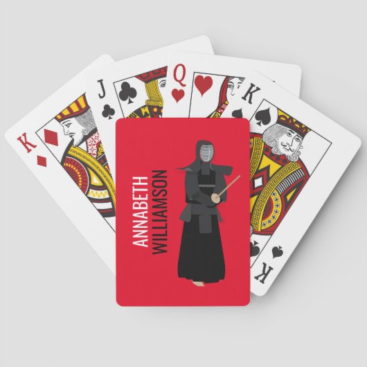Kendo Pokerkaarten (Achterkant)