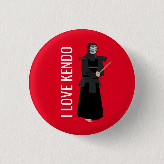 Kendo Ronde Button 3,2 Cm (Voorkant)