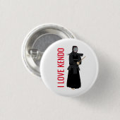 Kendo Ronde Button 3,2 Cm (Voorkant /achterkant)