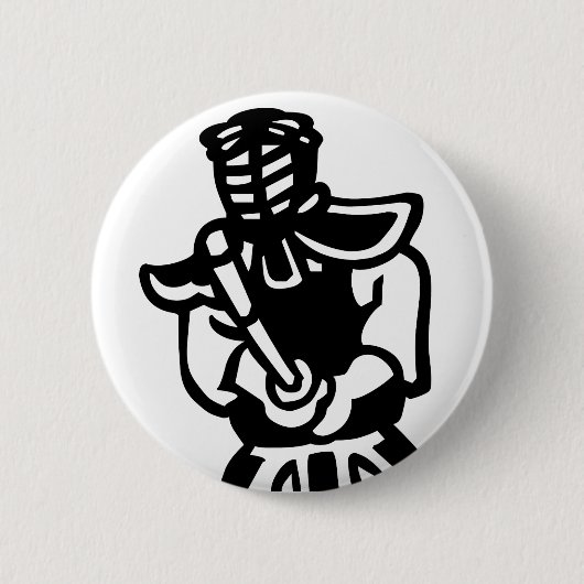 kendo ronde button 5,7 cm (Voorkant)