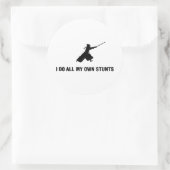 Kendo Ronde Sticker (Tas)