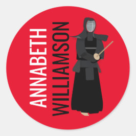 Kendo Ronde Sticker