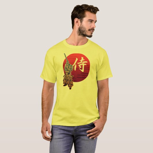 Kendo samurai t-shirt (Voorkant volledig)