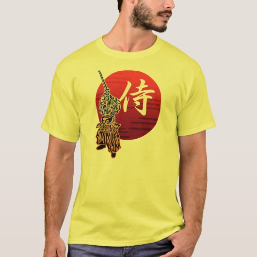 Kendo samurai t-shirt (Voorkant)
