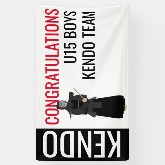Kendo Spandoek (Verticaal)