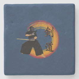 Kendo Stenen Onderzetter