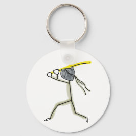 Kendo Stickman Sleutelhanger