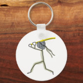 Kendo Stickman Sleutelhanger (Achterkant)