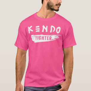 Kendo-strijders Zwaardvechter Japanse Vechtkunsten T-shirt