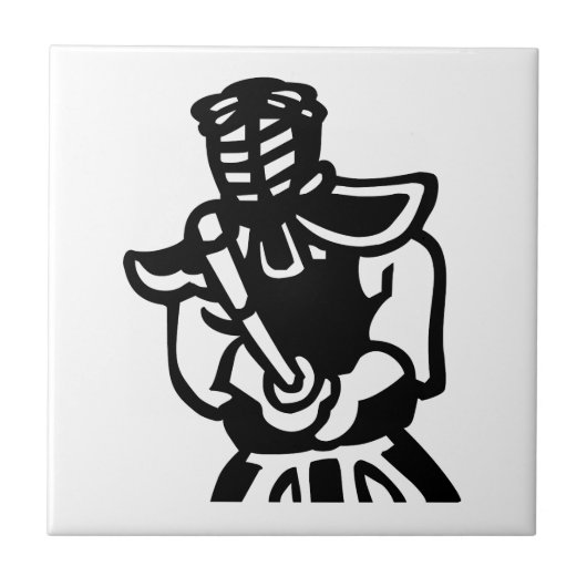 kendo tegeltje (Voorkant)