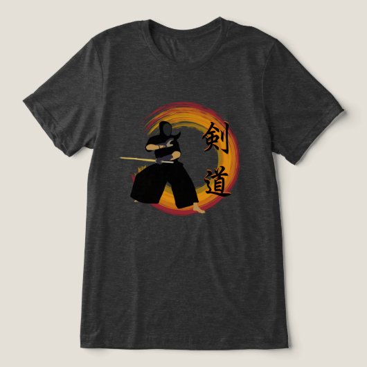 Kendo Tri-Blend Shirt (Design voorkant)