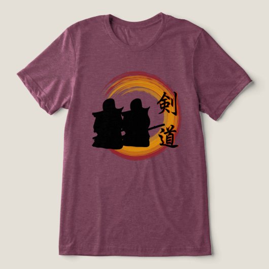 Kendo Tri-Blend Shirt (Design voorkant)