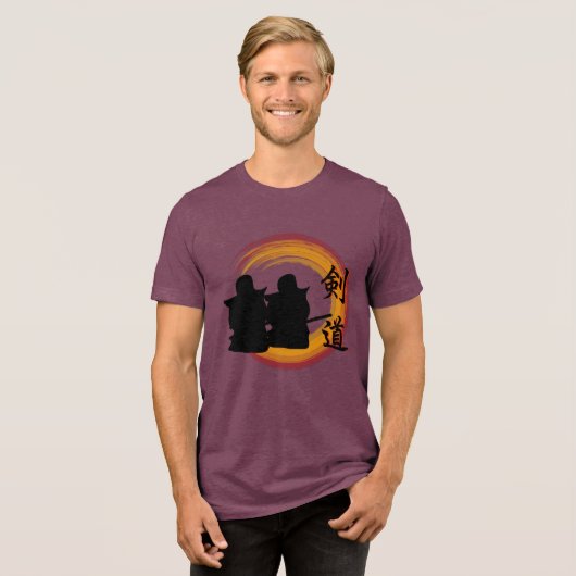 Kendo Tri-Blend Shirt (Voorkant volledig)