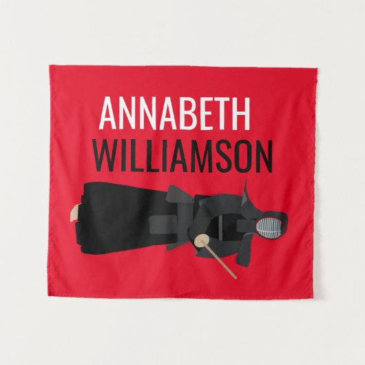 Kendo Wandkleed (Voorkant (horizontaal))