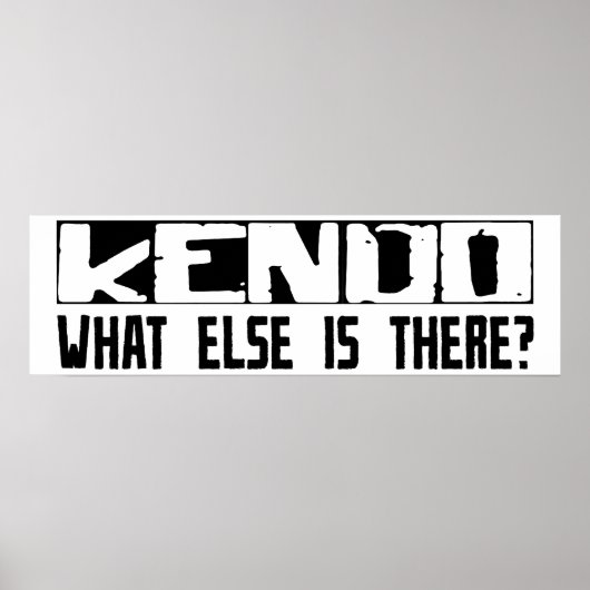 Kendo wat er nog meer is? poster (Voorkant)