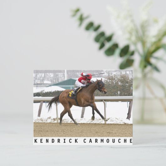 Kendrick Carmouche-Dr. Burt Briefkaart (Staand voorkant)