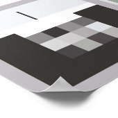 kendrick-discografie minimale albumcover poster (Hoek)