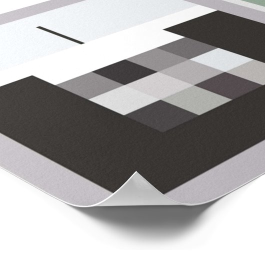 kendrick-discografie minimale albumcover poster (Hoek)