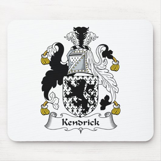 Kendrick Family Crest Muismat (Voorkant)