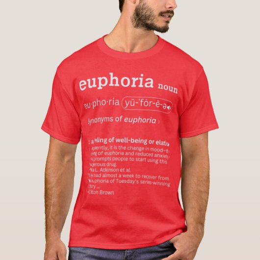 Kendrick Lamar Euphoria cadeau T-shirt (Voorkant)