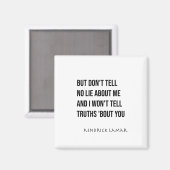 Kendrick Lamar - Euphoria (punchline) Sticker Magneet (Voorkant / Achterkant)