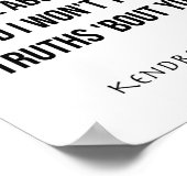 Kendrick Lamar - Euphoria (punchline) Sticker Poster (Hoek)