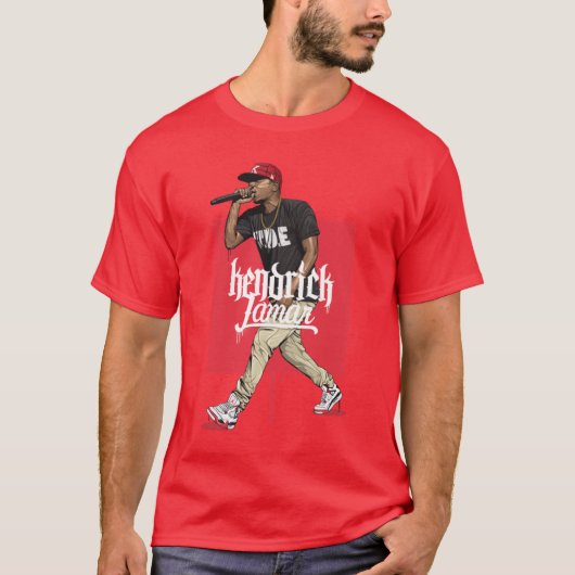 Kendrick Lamar friend T-shirt (Voorkant)