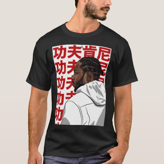 Kendrick Lamar (Kung Fu Kenny) T-shirt (Voorkant)