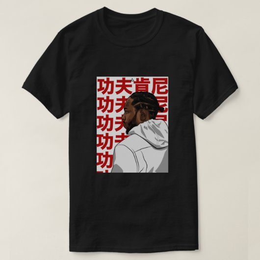 KENDRICK LAMAR KUNG FU KENNY T-SHIRT (Design voorkant)