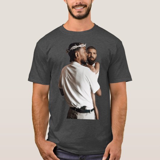 Kendrick Lamar met Ba cadeau T-shirt (Voorkant)