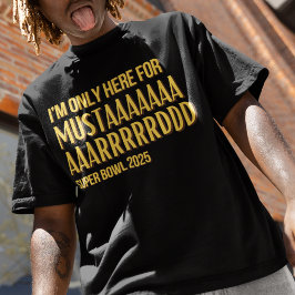 Kendrick Lamar - Mosterd - Super Bowl 2025 T-shirt