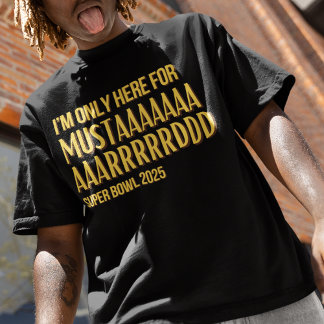 Kendrick Lamar - Mosterd - Super Bowl 2025 T-shirt