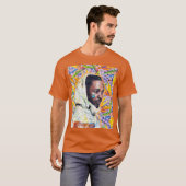 Kendrick Lamar Portret cadeau T-shirt (Voorkant volledig)