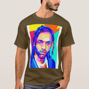 Kendrick Lamar Rapper Wpap Art T-shirt