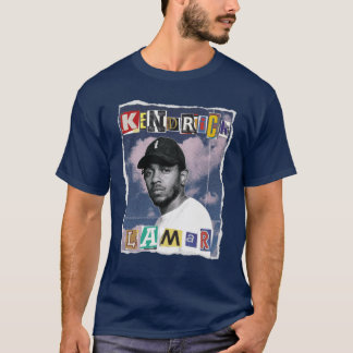 Kendrick Lamar Scrapbook Effect cadeau T-shirt