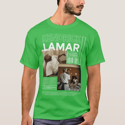 Kendrick Lamar Vintage 90s jongen T-shirt (Voorkant)