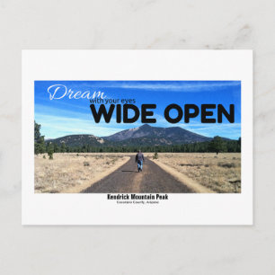 Kendrick Mountain Peak Foto Arizona Reizen Briefkaart