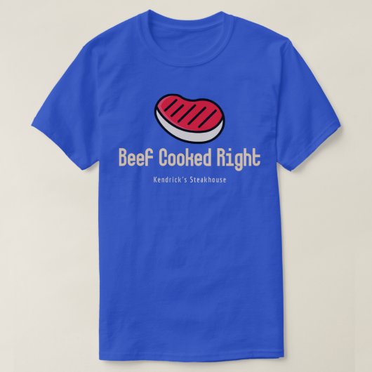 Kendricks Steakhouse T-shirt (Design voorkant)