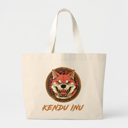 Kendu Inu 024 Grote Tote Bag (Voorkant)