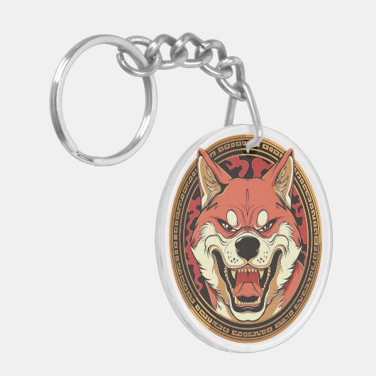 Kendu Inu 025 Sleutelhanger (Voorkant Links)