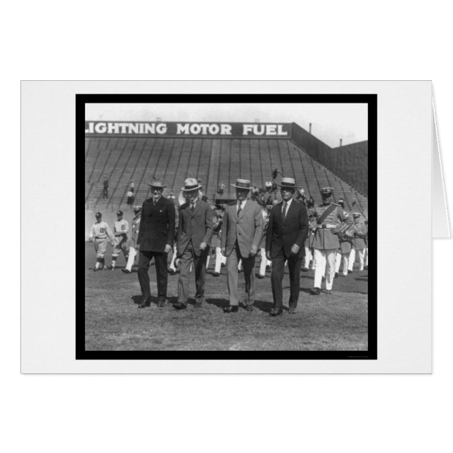 Kenesaw Landis Parade Baseball 1925 (Voorkant Horizontaal)