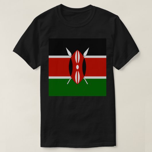 Kenia 5 t-shirt (Design voorkant)
