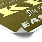 Kenia, Afrika, een afspraakje maken met een zon, r Poster (Hoek)