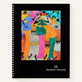 Kenia, Afrikaanse kunst Joy Dance Notitieboek