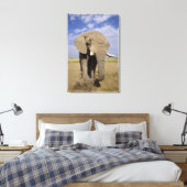 Kenia: Amboseli National Park, alfabet Canvas Afdruk (Insitu (Slaapkamer))