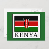 Kenia Briefkaart (Voorkant / Achterkant)