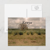 Kenia Briefkaart (Voorkant / Achterkant)