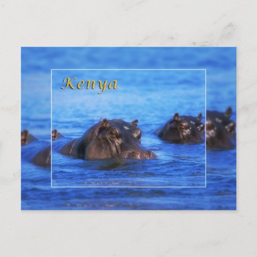 Kenia Briefkaart (Voorkant)