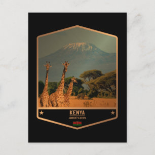 Kenia Briefkaart
