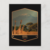 Kenia Briefkaart (Voorkant)